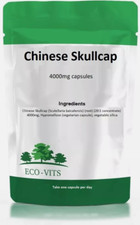 Chinese Skullcap 4000mg Capsules – Herbal Support for Relaxation &