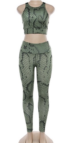Snakeskin Leggings Workout