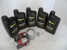 MCS Service Kit Harley-Davidson 1340 Evolution Oil, Champion Plugs & K&N Filter