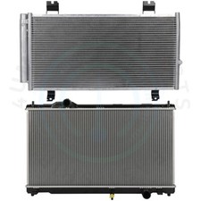 Radiator & AC Condenser Cooling Kit For 2006-15 Lexus IS350 IS250 2.5L 3.5L V6
