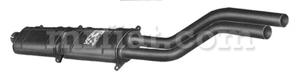 Ferrari 250 GT Boano Ellena ANSA Left Center Exhaust Muffler New