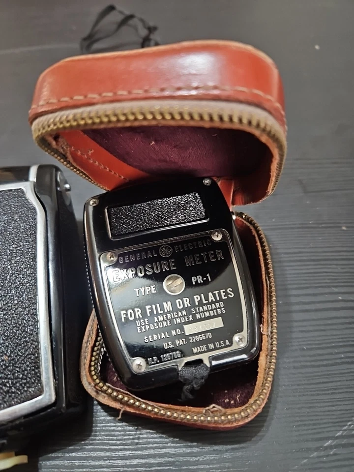 Vintage walz Flash Master And Vintage ge Exposure Meter Type Pr-1 Lot - Image 3 of 4