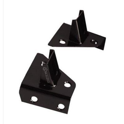 KC Hilites A-Pillar Windshield Hinge Light Mount Bracket Pair For 86-95 Jeep YJ