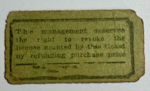 Antique 1920's Ticket Stubs - Dance Halls-Parks-Beach - Picture 7 of 21