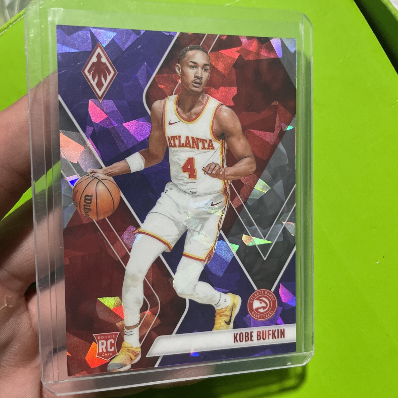 2023-24 Panini Phoenix - Rookies Fire & Ice #284 Kobe Bufkin /25 (RC)