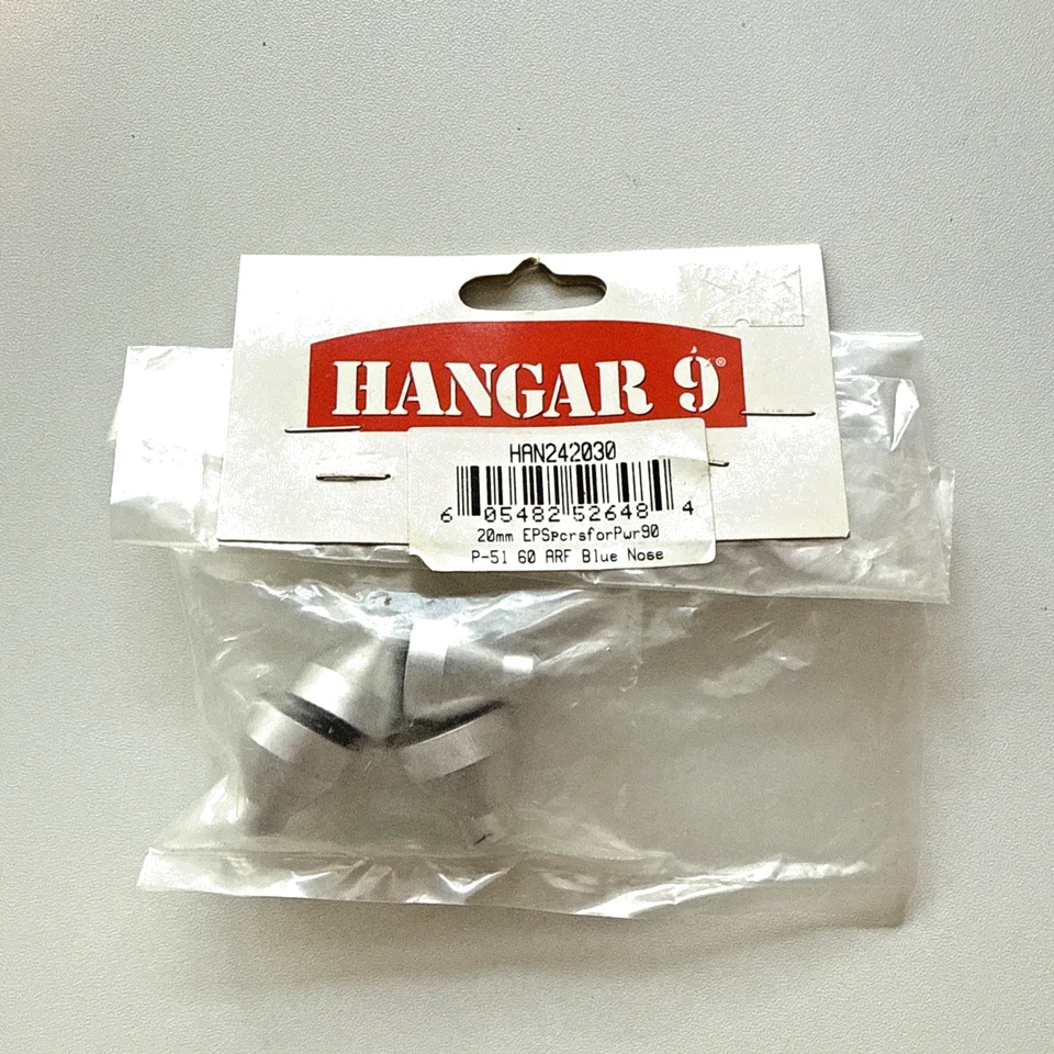 HANGAR 9 20mm EP Spacers for Power 90: P-51D Blue Nose 60 NEW OLD INVENTORY - Image 2 of 3