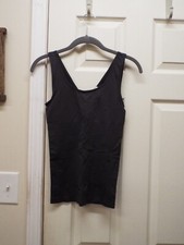 Yummie Tummie Tank With Reversible Neckline - Asphalt- L/XL - NEW