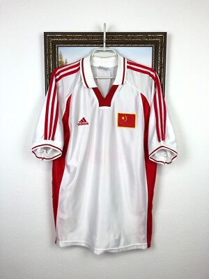 China football shirt 2000 Soccer Adidas Jersey National Player