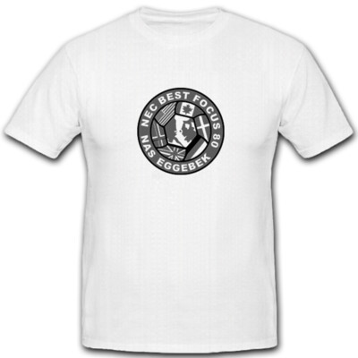NEC BEST FOCUS 80 NAS EGGEBEK Crest Badge Emblem T Shirt #5040