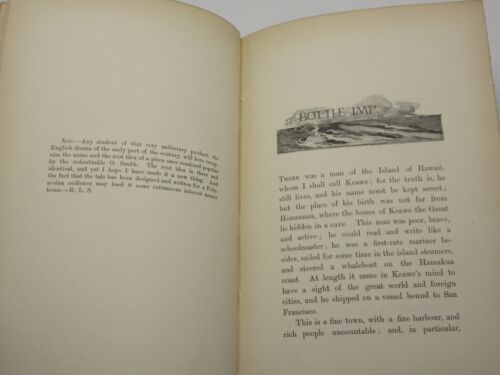 Island Nights' Entertainment ROBERT LOUIS STEVENSON 1893 1st Edition/First Issue - Picture 11 of 16