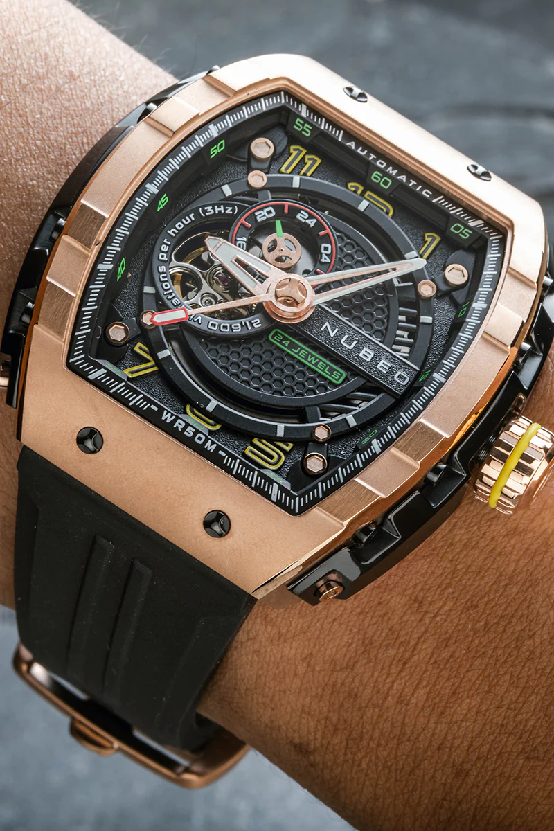 NUBEO MAGELLAN AUTOMATIC LIMITED EDITION COPPER NB-6047-0A | eBay