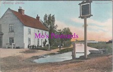 Norfolk Postcard - Hickling Staithe, Pleasure Boat Inn, Norfolk Broads  RS37843