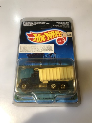 Camión de volteo Hot Wheels Workhorses Peterbilt sellado en tarjeta 1988 - Imagen 2 de 6