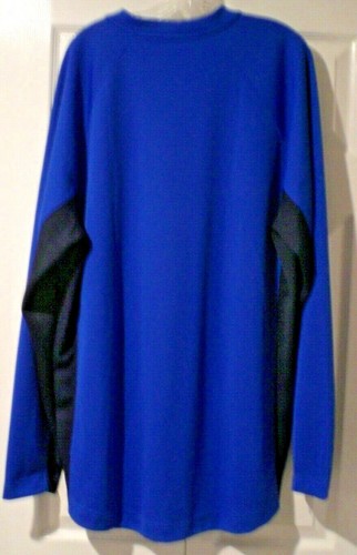 NIKE LANGARM PULLOVER RUNDHALSAUSSCHNITT HERREN BLAU & SCHWARZ SHIRT XL, GEBRAUCHT, IN EINWANDFREIEM ZUSTAND - Bild 2 von 3