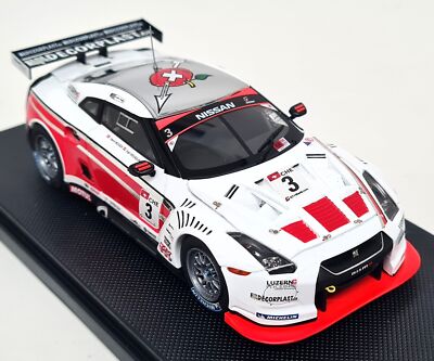 Ebbro 1/43 Nissan GT-R R35 GT1 2010 Swiss Racing Team #3
