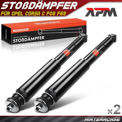 2x Stoßdämpfer Gasdruck Hinten Links Rechts für Opel Corsa C X01 2000-2012