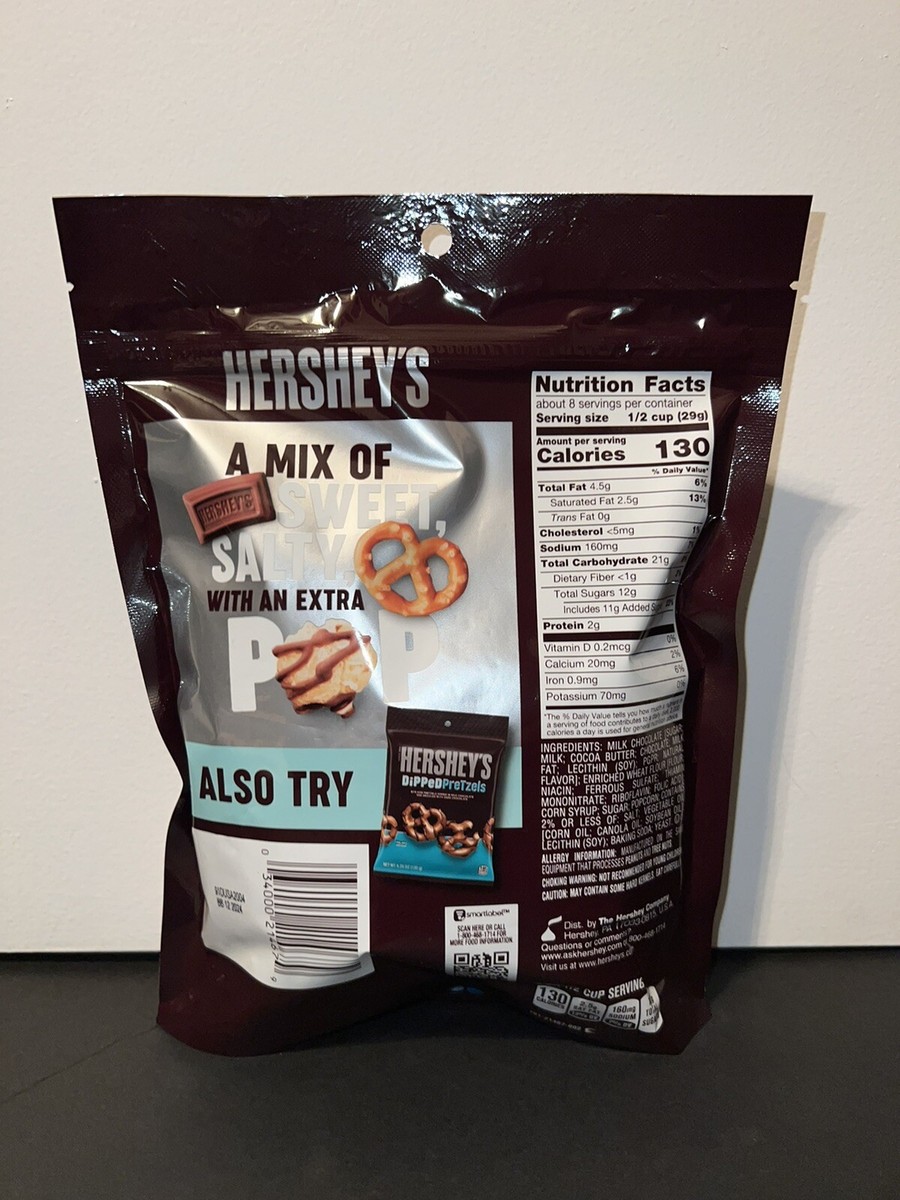 きすちょこ ⚫️Brand New Hershey Popped Snack Mix Milk Dark Chocolate