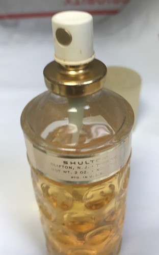 Vintage Shulton Escapade Womens Sparkling Cologne Mist Spray 2 Oz. Appears Full - Picture 5 of 10