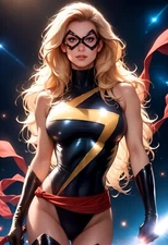 "Ms. Marvel: Warbird 2" 13x19 Fine Art Print Limited to 20 Hand-Numbered Copies