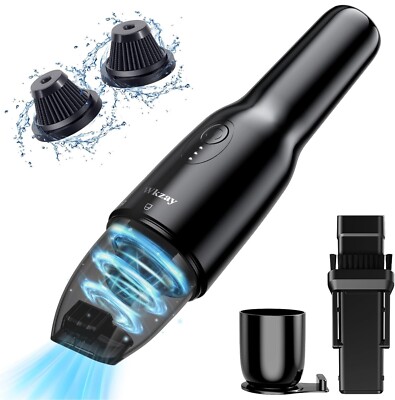 Wkzay Brushless Cordless Handheld Vacuum Cleaner-Compact & Portable-Black-NEW