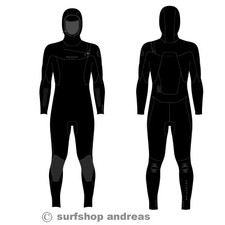 Neil Pryde Mission 6/5 Hooded FZ Herren Neoprenanzug 2023