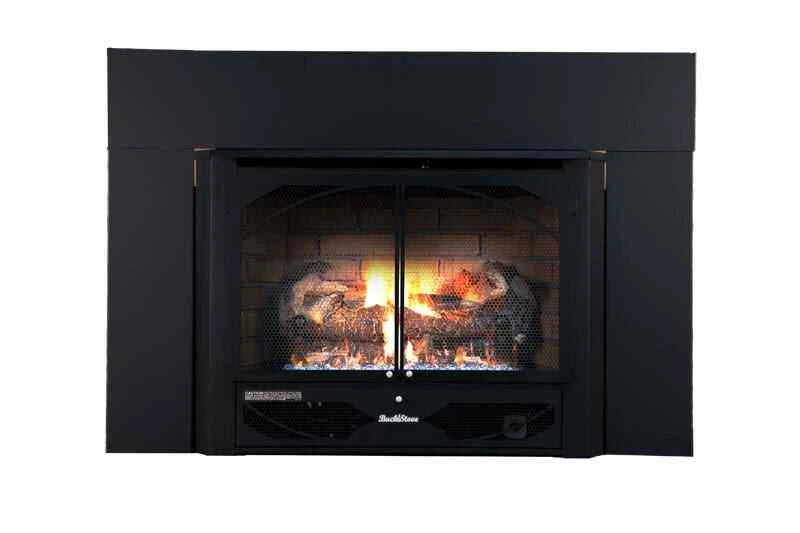 Buck Stove Model 34 Vent Free Gas Fireplace Or Insert- Contemporary | eBay