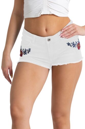 Womens Jeans Shorts Comfort Stretch Summer Designer Half Pant for Ladies US Size - Picture 33 of 37