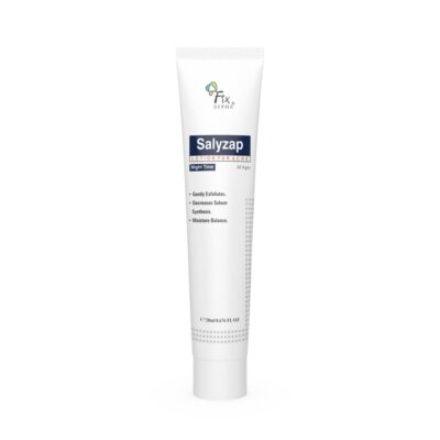Fixderma Salyzap Lotion Nacht Zeit Mit Salizylsäure für Akne Und Pickeln 20ml