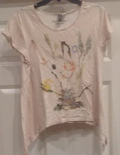 Divided by H&M Alexis Mackenzie "I Know Right" shirt Size 4