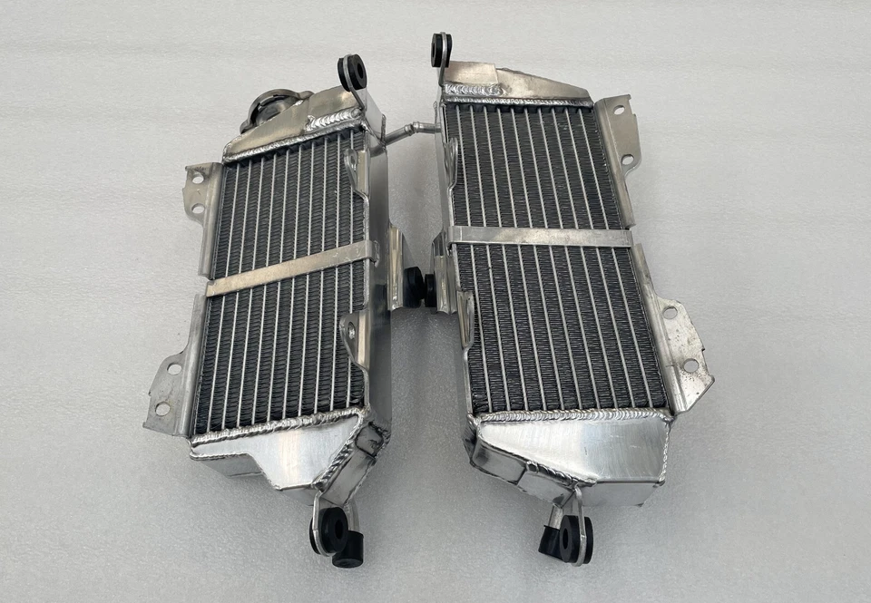 👍Radiador de aluminio para Kawasaki KX125 1990-1993/KX250 1992 1993 Foto 4 de 4