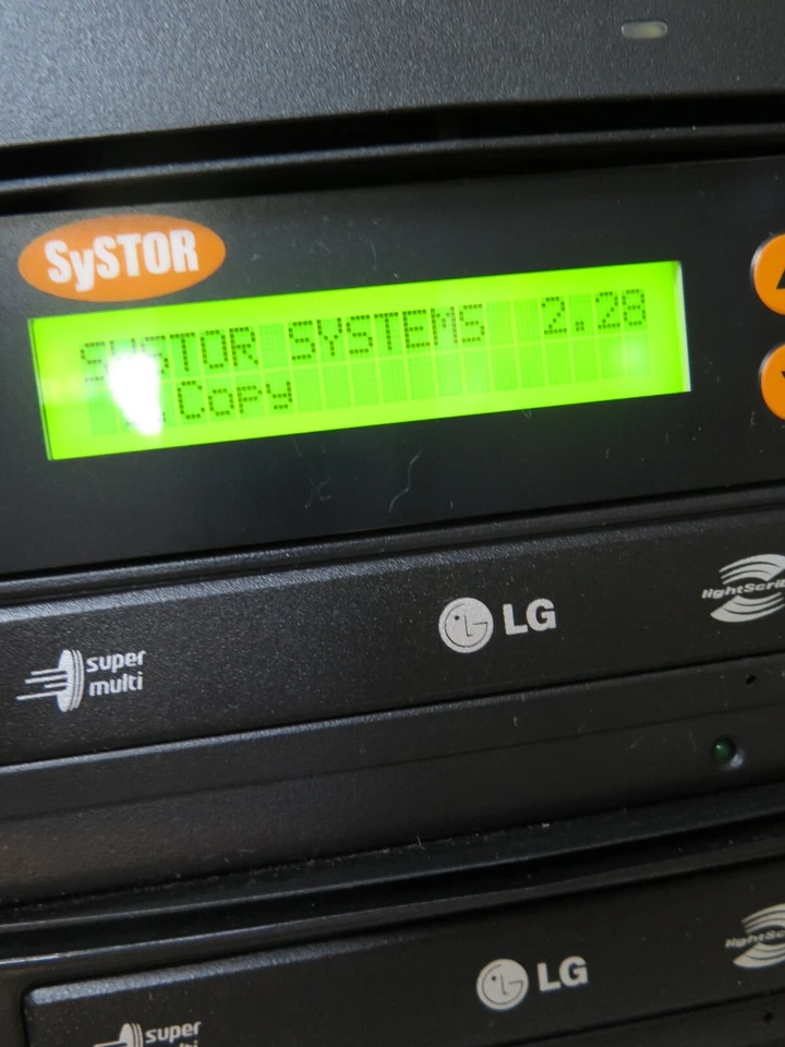 Systor  Duplicator 2 TO 1 Burner CD DVD Duplication Tower WORKS - Image 2 of 4