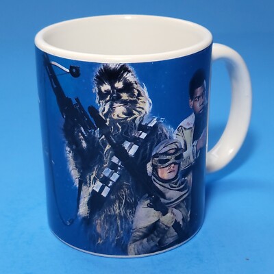 Star Wars Mug Cup by Galerie Chewbacca R2D2 3CPO 12oz