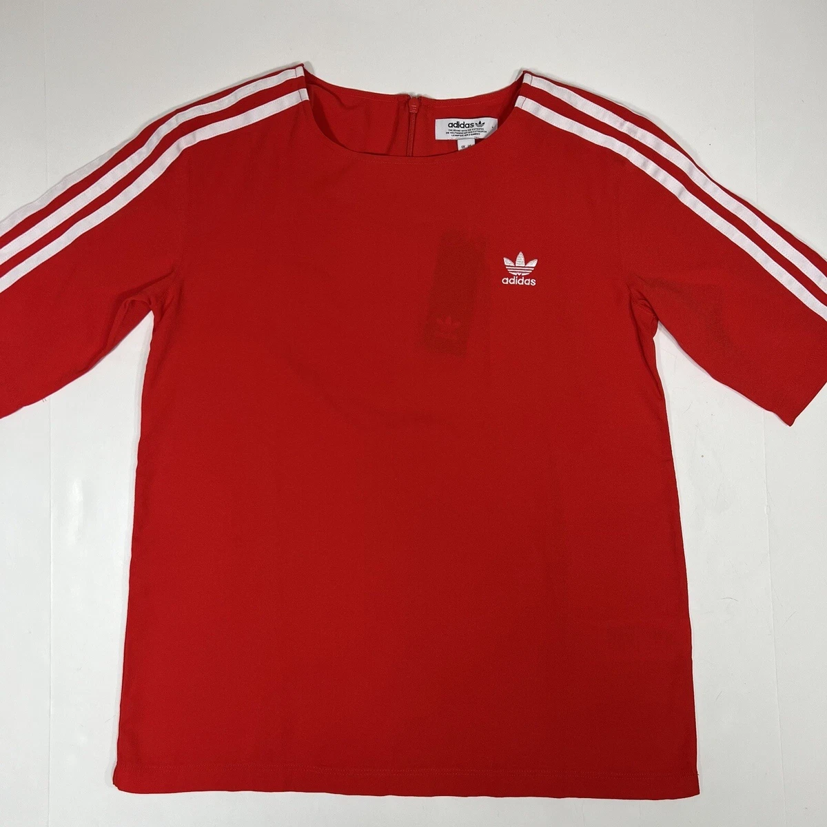 Tee shirt adidas on sale femme rouge