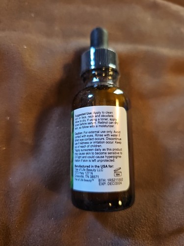NEW Retinol Serum L Face & Skin Anti Aging 1oz Tree of life Expires 12/2024 - 第 2/3 張圖片
