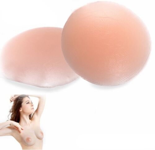 2 Pairs Reusable Self Adhesive Silicone Breast Bra Nipple Cover Pad Pasties - Picture 4 of 12