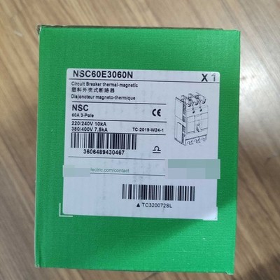 1PC New Schneider NSC60E3060N 60A Circuit Breaker In Box Free shipping