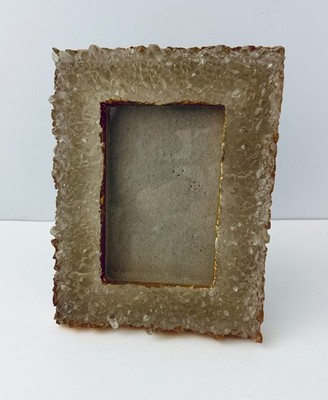 Gold Edged Geode Style Textured Border Picture Frame for 5.5 x 3.5  Photo