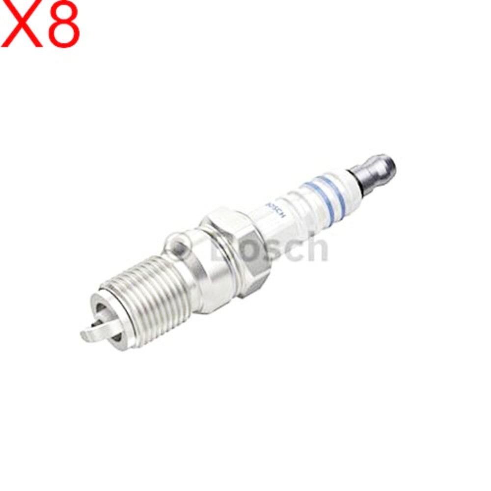 BOSCH Spark Plug x8 Petrol For BUICK FORD USA LINCOLN PONTIAC 3.3-5.7L 1987-