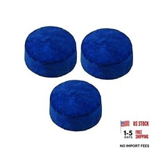 13 m.m. " soft" Billiard Cue Tips - quantity of 3