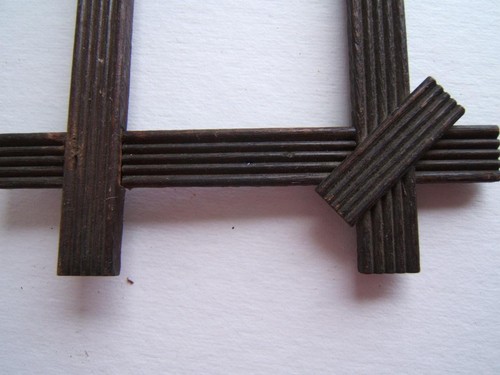 2 ANTIQUE ADIRONDACK PICTURE FRAMES NO GLASS - Picture 18 of 21