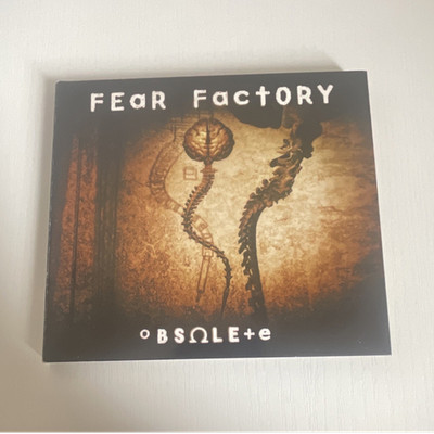Fear Factory   Obsolete CD Album Industrial Metal 1998 Roadrunner Bonus Papphül 