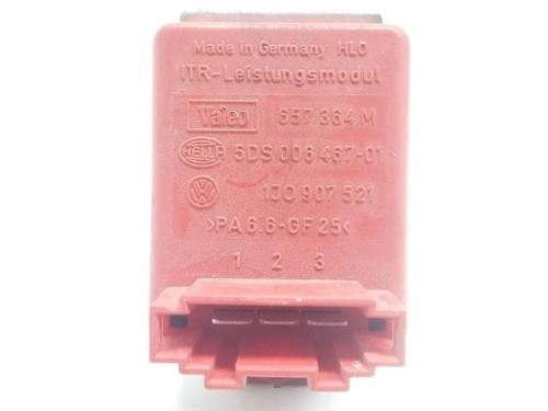 VW GOLF IV 1J1 Blower Fan Relay 657364M 1.90 Diesel 74kw 2003 20372316