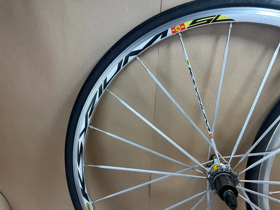 Juego de ruedas freno de llanta Mavik Ksyrium SL 700c QR HG Foto 2 de 4