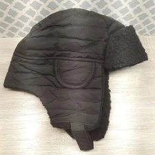 Unisex Trapper Winter Hat Classic Black One Size for Youth