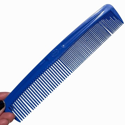 Vintage Goody Dressing Comb 7''  Sky Blue - Made in USA EUC!