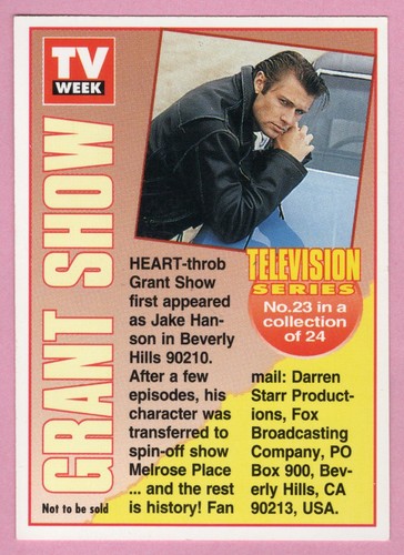 1994 TV WEEK AUSTRALIA [SERIES 1] VINTAGE TRADING CARD LOT -  COMPLETE YOUR SET - Picture 29 of 29