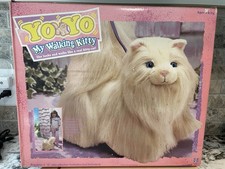 Hasbro Yo Yo My Walking Kitty with Box From 1990.