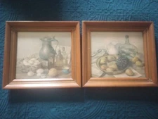 Wood framed 7" Farmhouse Wall Art Henk Bos 1958  pictures (2)