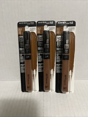 Lot of 3 | Maybelline Fit Me Liquid Concealer #57 Walnut NEW Sealed Makeup