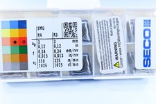 NEW BOX  10 PCS  SECO CCMT120408-M5 CCMT432-M5 TURNING LATHE CARBIDE INSERTS